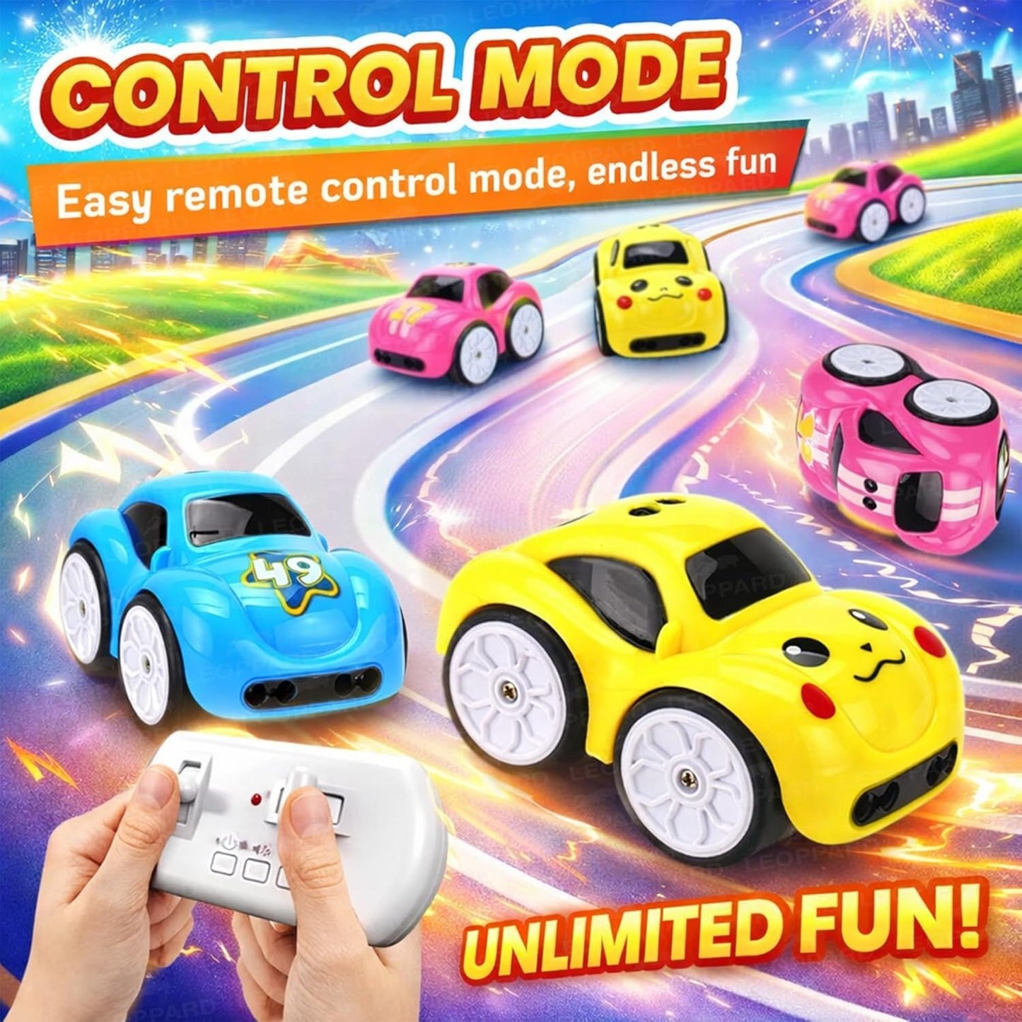 Mini Rc Car with Magic Intelligence Motion Sensor