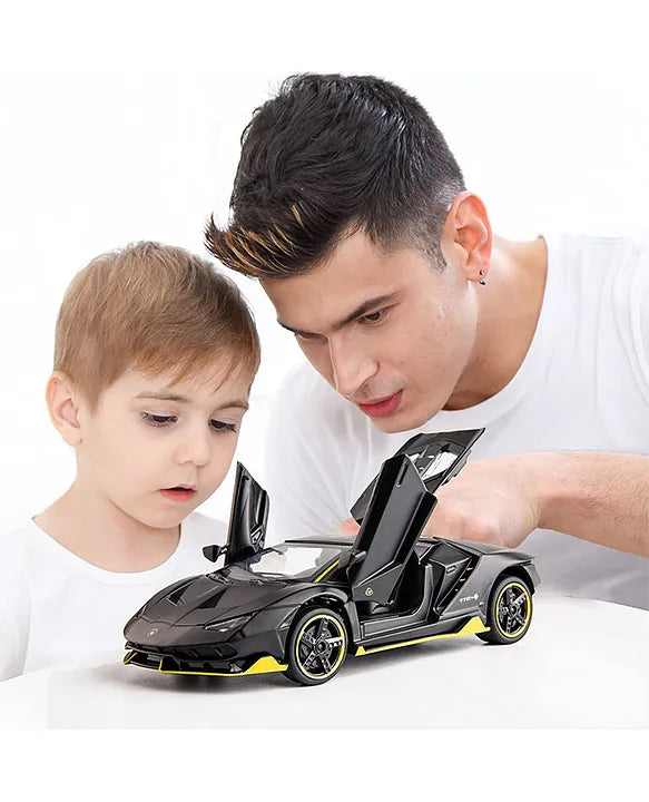 Lamborghini Diecast Centenario Black Metal  Model Car 1:32 Scale