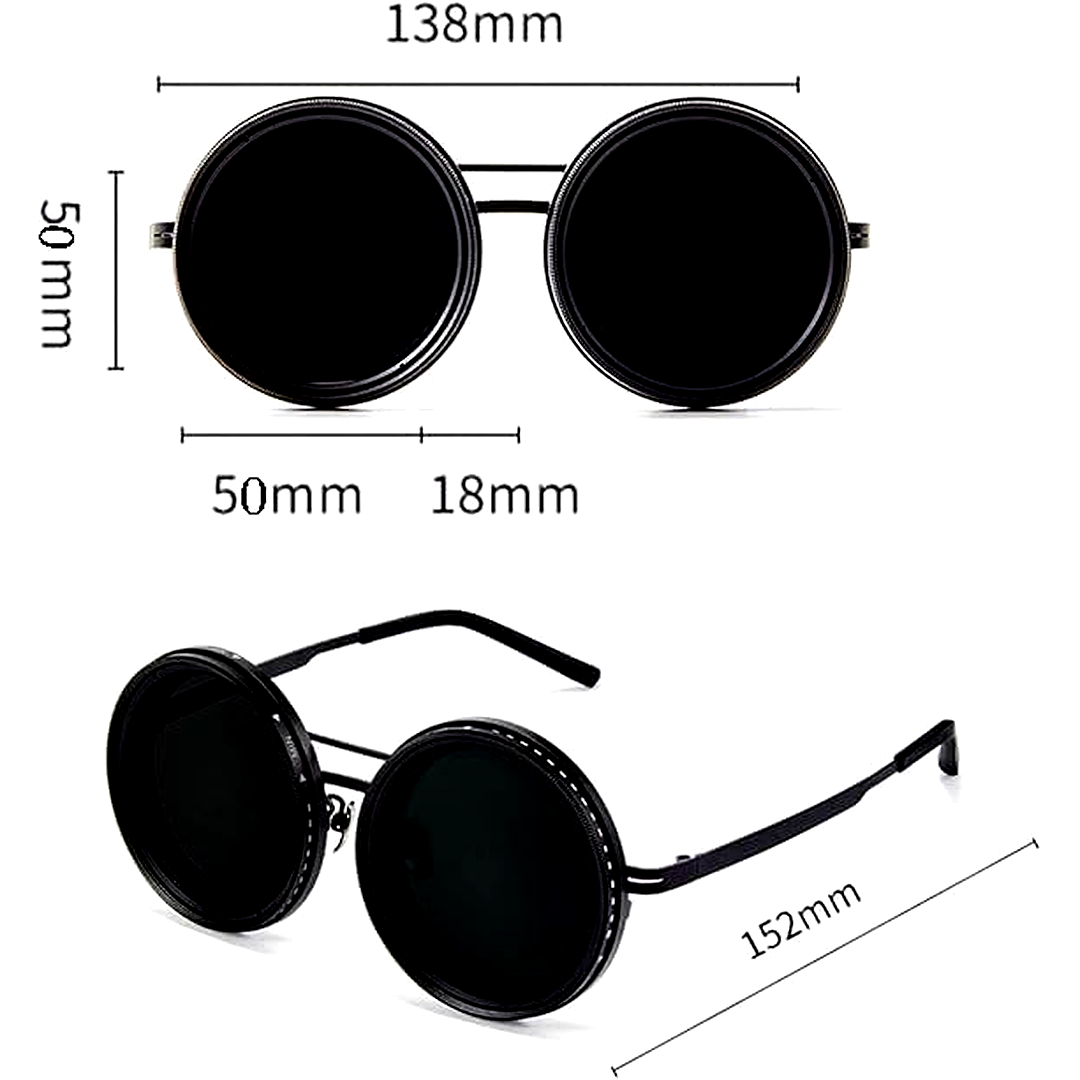 Adjustable Tint Polarized Sunglasses ND9 Stepless Gear beach Shades